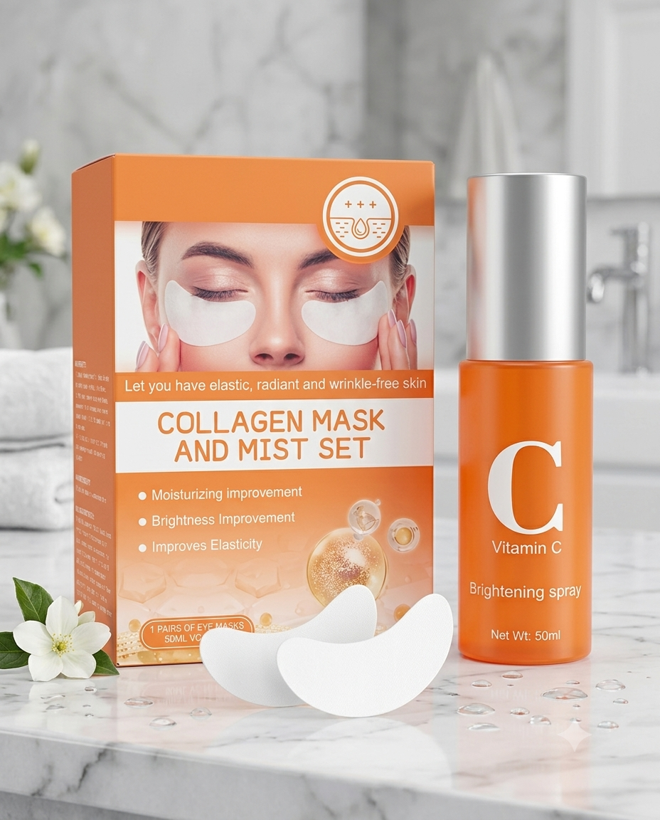 Kit de Colágeno Facial | Hidrata, suaviza y revitaliza tu piel