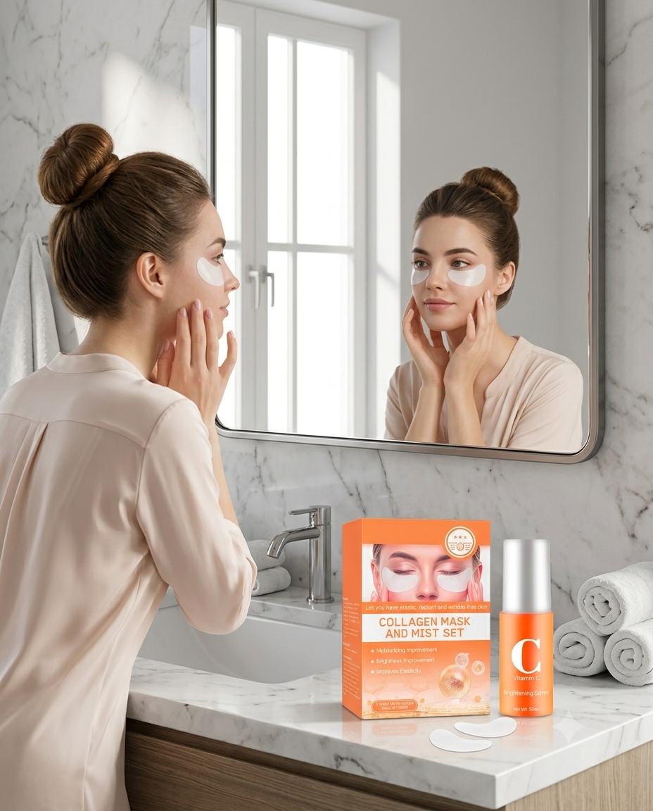 Kit de Colágeno Facial | Hidrata, suaviza y revitaliza tu piel