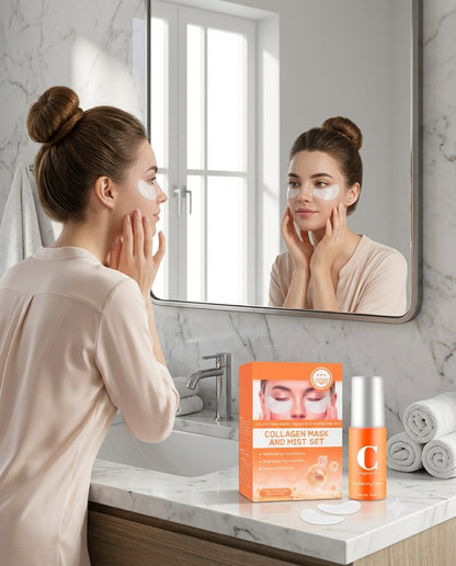 Kit de Colágeno Facial | Hidrata, suaviza y revitaliza tu piel