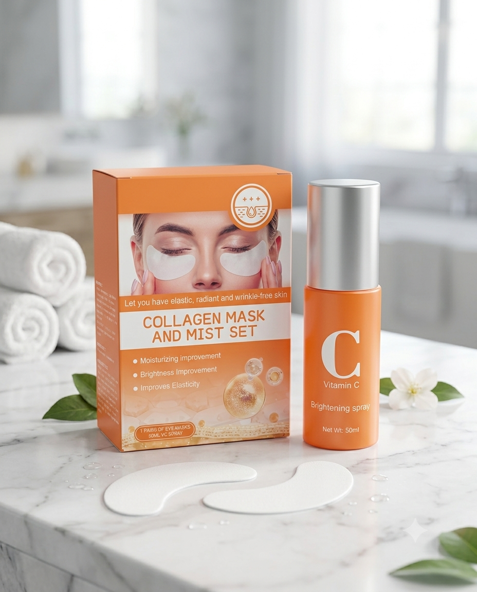 Kit de Colágeno Facial | Hidrata, suaviza y revitaliza tu piel