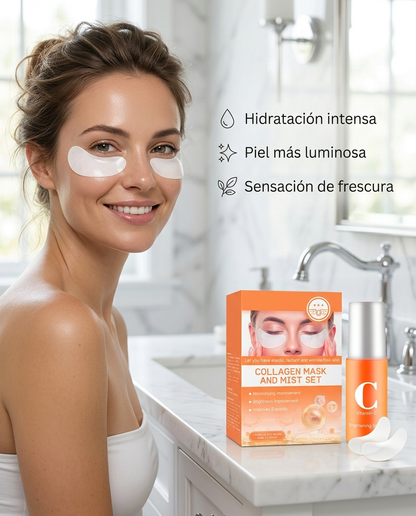 Kit de Colágeno Facial | Hidrata, suaviza y revitaliza tu piel