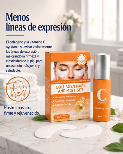 Kit de Colágeno Facial | Hidrata, suaviza y revitaliza tu piel